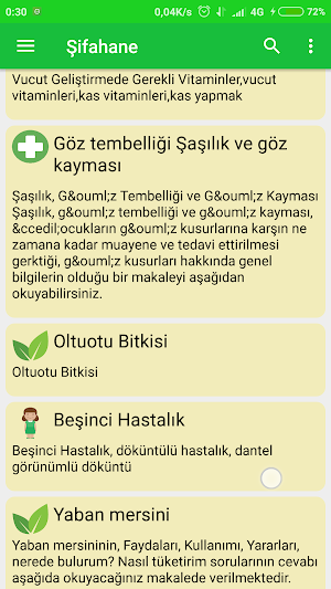Şifahane - Doğal Tedaviler ve Şifalı bitkiler Screenshot 0