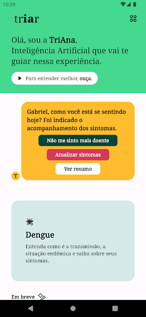 triar saúde Screenshot 0