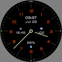 Analog watch face A9