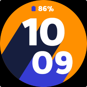 Simple Projected Watch Face v2 Screenshot 3