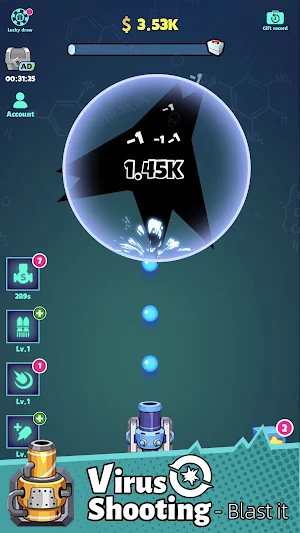 Virus Shooting -  Blast it Screenshot 2
