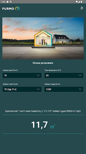Purmo Calculator Screenshot 2