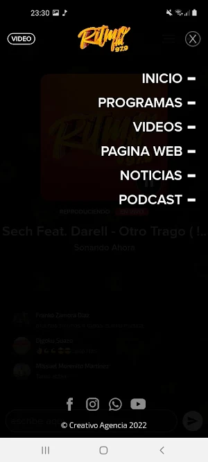 Ritmo 97.9 fm Screenshot 2
