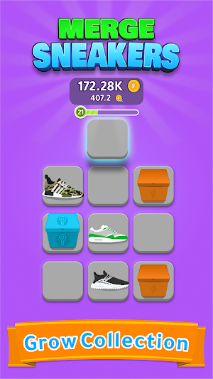 Merge Sneakers! - Grow Sneaker Collection Screenshot 2