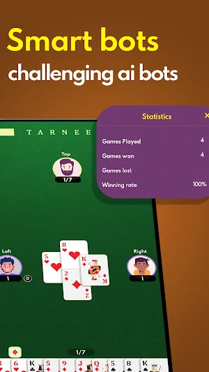 Tarneeb Card Game Screenshot 1