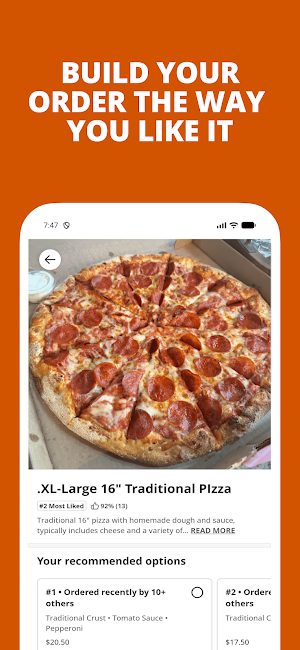 Picasso Pizza & Pasta Screenshot 1