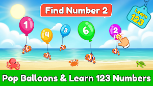 123 Numbers Game:Count & Trace Screenshot 2