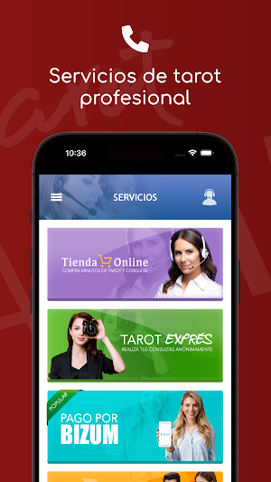 Tarot Alicia Galván Screenshot 3