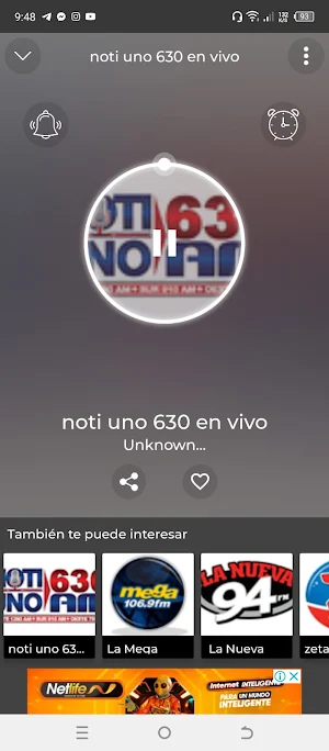 Noti Uno 630 Am Radio en Vivo Screenshot 3