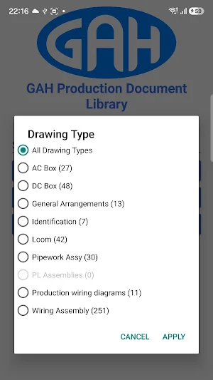 GAH - Production Library Screenshot 0