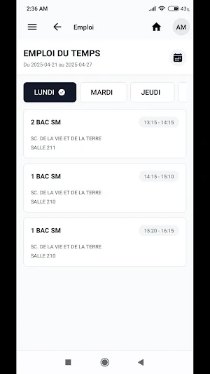 ÉCOLE LEMAJOR - Prof Screenshot 3