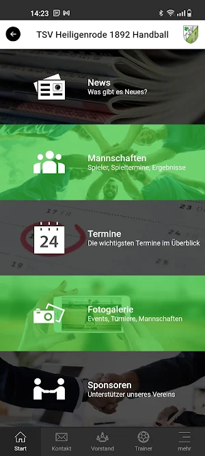 TSV 1892 Heiligenrode Handball Screenshot 0