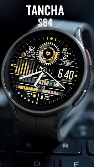 Tancha S84 Dashboard WatchFace Screenshot 2