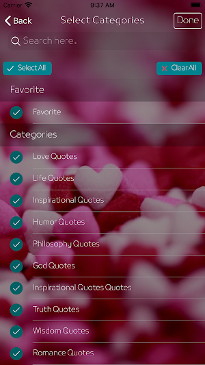 Daily Quotes Screenshot 1