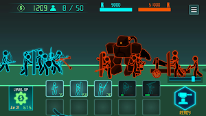 Stickman War TD screenshot 5