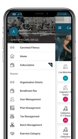 Carvimial Fitness Screenshot 1