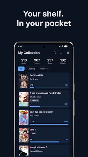 MangaShelf - Manga Collection Screenshot 0