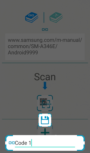 QR Scan Storage Screenshot 1
