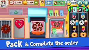 Donut Truck - Cafe Kitchen Cooking Games Screenshot 3