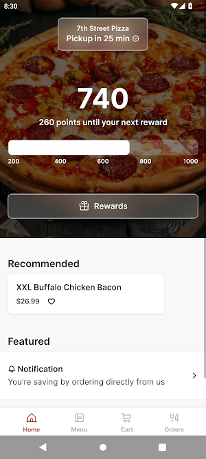 7th Street Pizza Screenshot 0