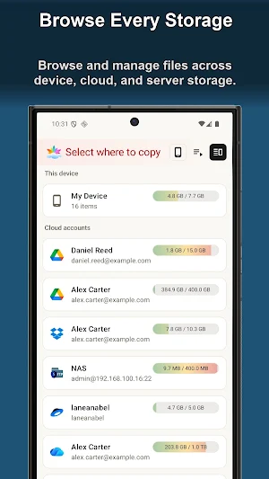 SyncGallery: File Sync Screenshot 2