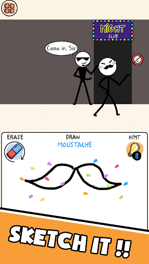 Draw puzzle: sketch it Screenshot 1