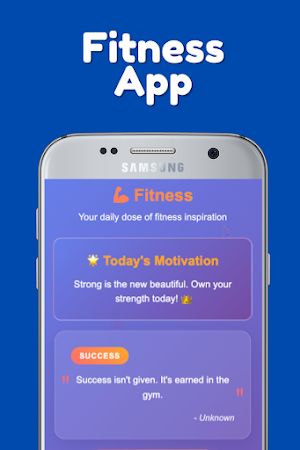 Fitness App Screenshot 0