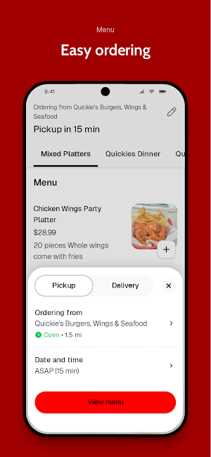 Quickie’s Burgers & Wings Screenshot 2