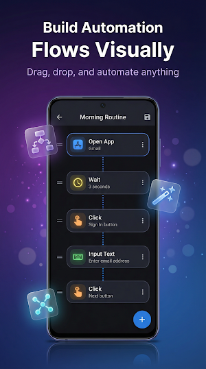 Clicky - Auto Clicker & Flow Screenshot 1