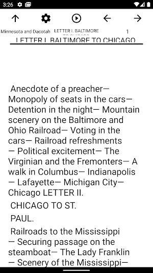 Book, Minnesota and Dacotah Screenshot 1