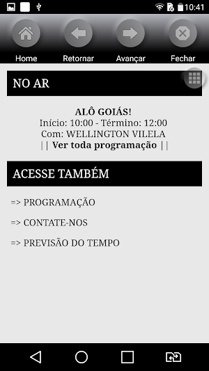 Goiás FM 104,9 – Goiatuba-GO Screenshot 1