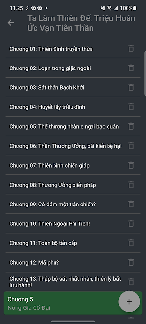Nghe truyện audio Novel Reader Screenshot 3