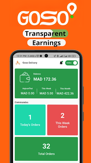 Goso Delivery Screenshot 1