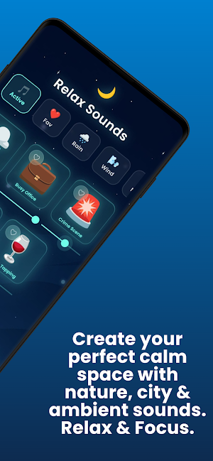 Relax sounds: Sleep & Focus Screenshot 1