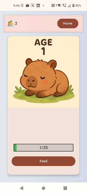 Capybara Splash: Memory Game Screenshot 1