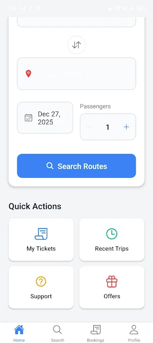 TransConnect Screenshot 1