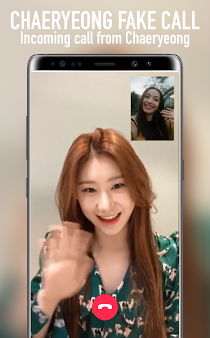Chaeryeong Fake Call Screenshot 0