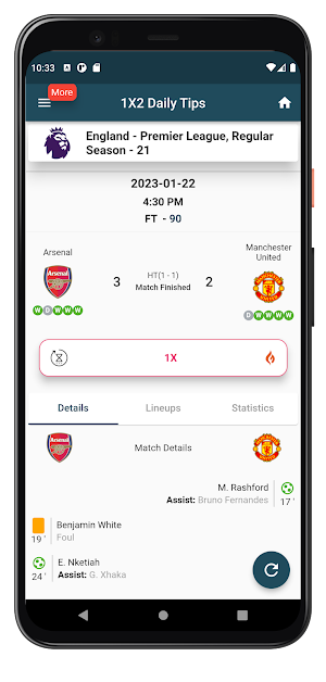 Soccer Daily Tips Screenshot 2