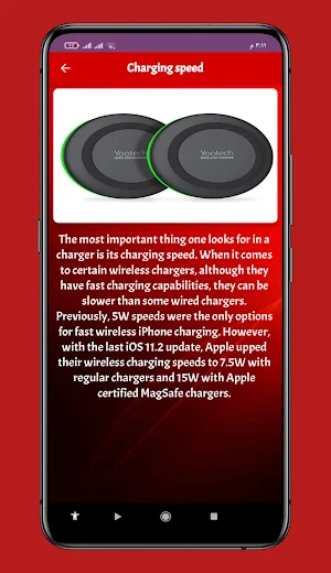 Yootech Wireless Charger guide Screenshot 3