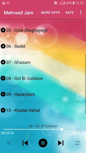 تمام آهنگ های مهراد جم 2020 Screenshot 2