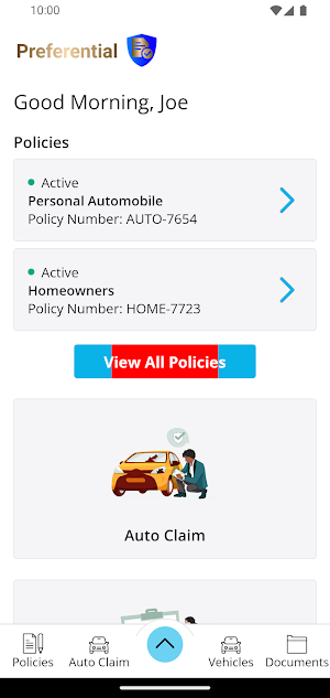 Preferential Policy Hub Screenshot 1