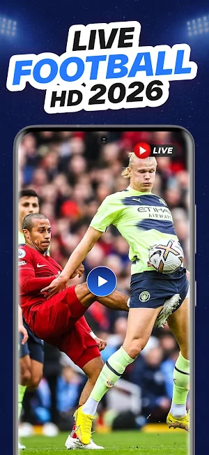 Live Football TV HD Streaming Screenshot 1