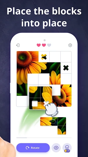 Pindoku - Jigsaw Block Puzzle Screenshot 1