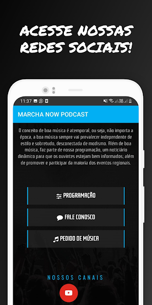 Marcha Now Podcast Screenshot 2