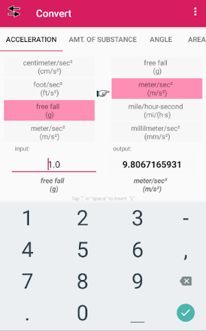 Convert for Android Screenshot 1