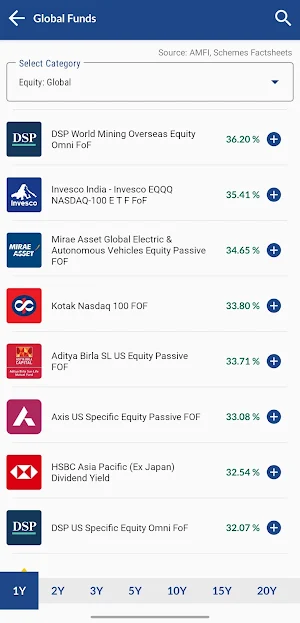 Moneyxl:Mutual Fund App Screenshot 0