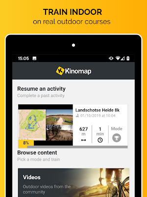 Kinomap - Indoor training videos screenshot 8