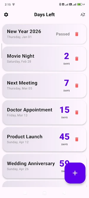 Simple Countdown Screenshot 2
