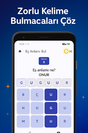 Eş Anlamı Bul - Kelime Oyunu Screenshot 3