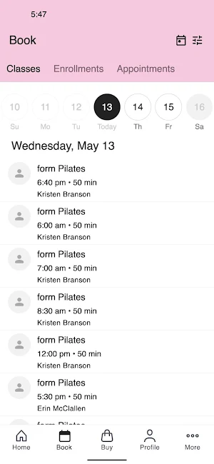 form Pilates AR Screenshot 1